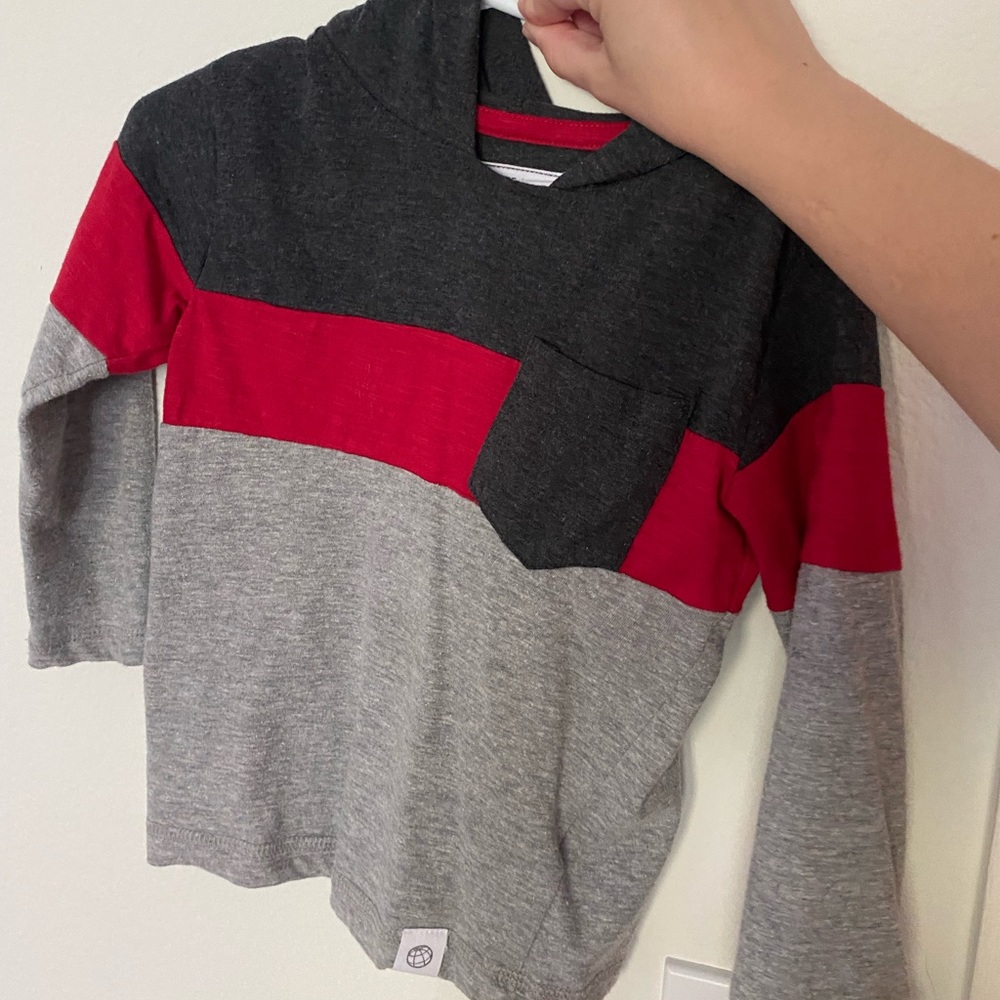 Long sleeve hoodies t shirt toddlers